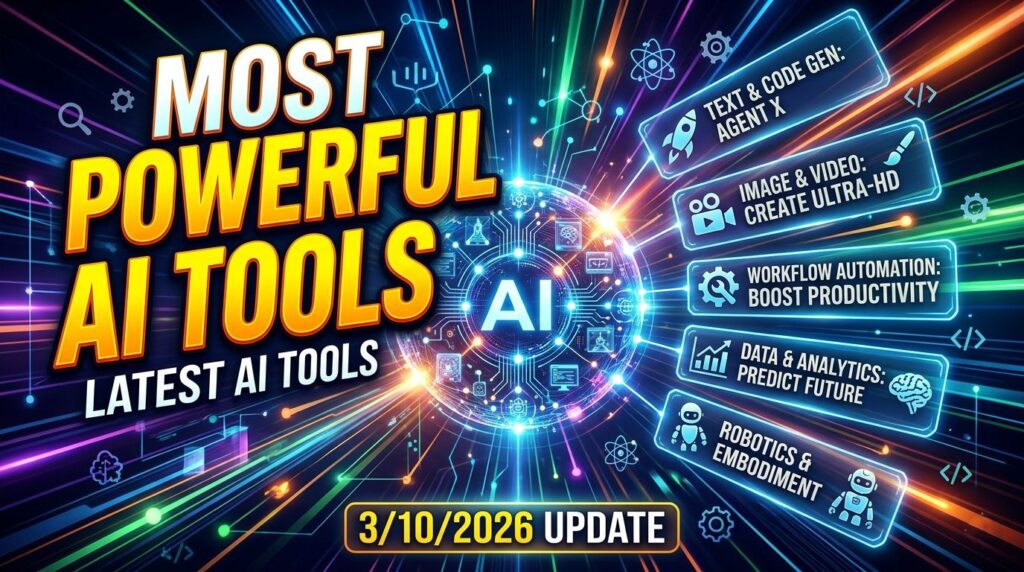 Most Powerful AI tools